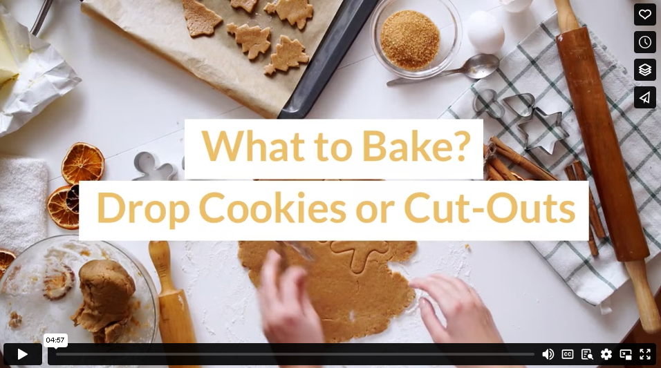 What to Bake? Drop Cookies or Cut-Outs